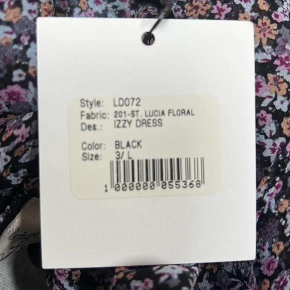 Love shack fancy off the shoulder, a-line floral print dress - Picture 8 of 8